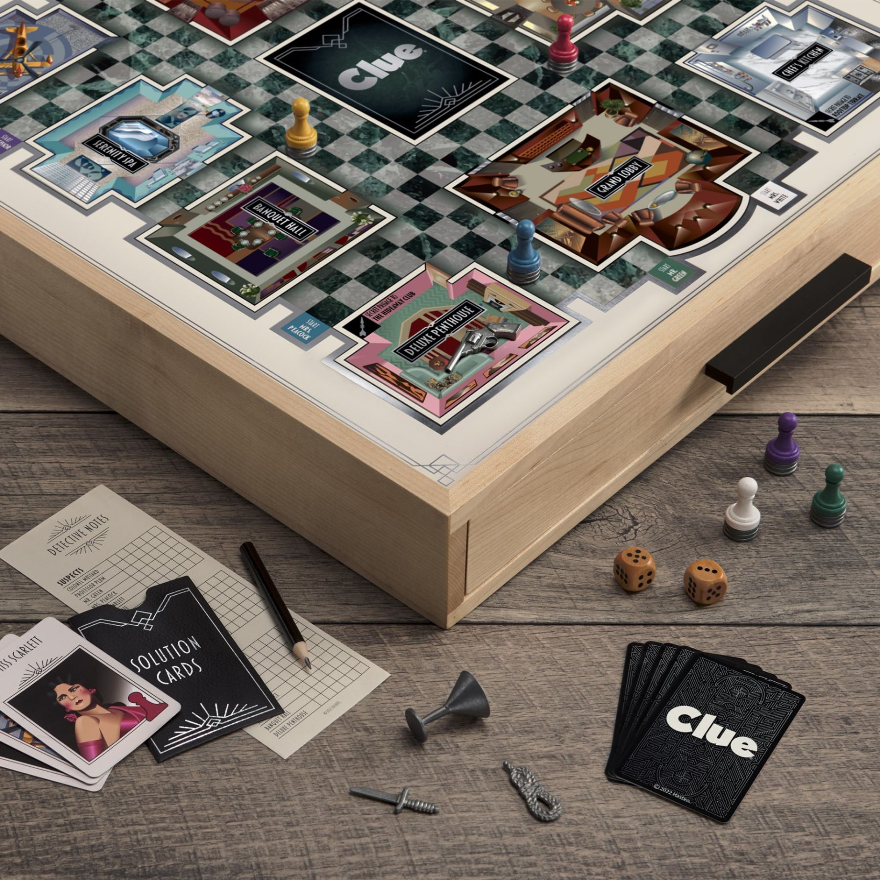 Clue/Cluedo: Classic Edition - The Ultimate Detective's Package on