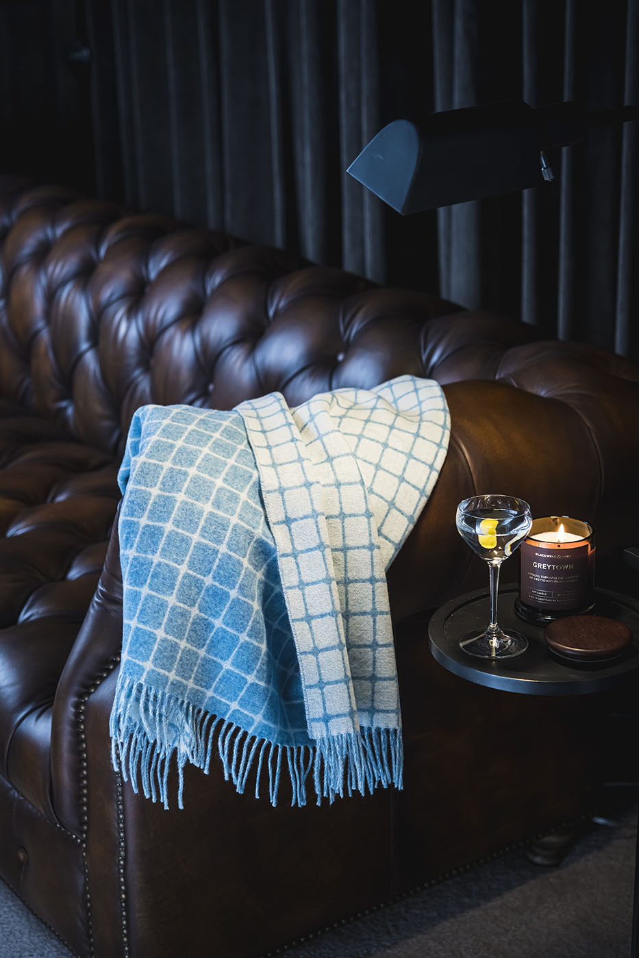 Throw Blanket - Bronte by Moon - Athens Aqua