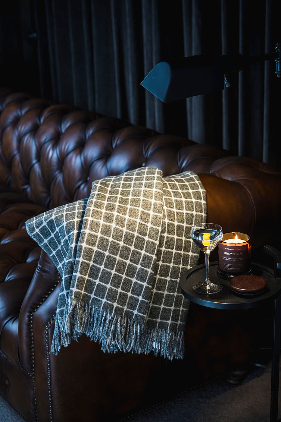 Throw Blanket - Bronte by Moon - Athens Slate