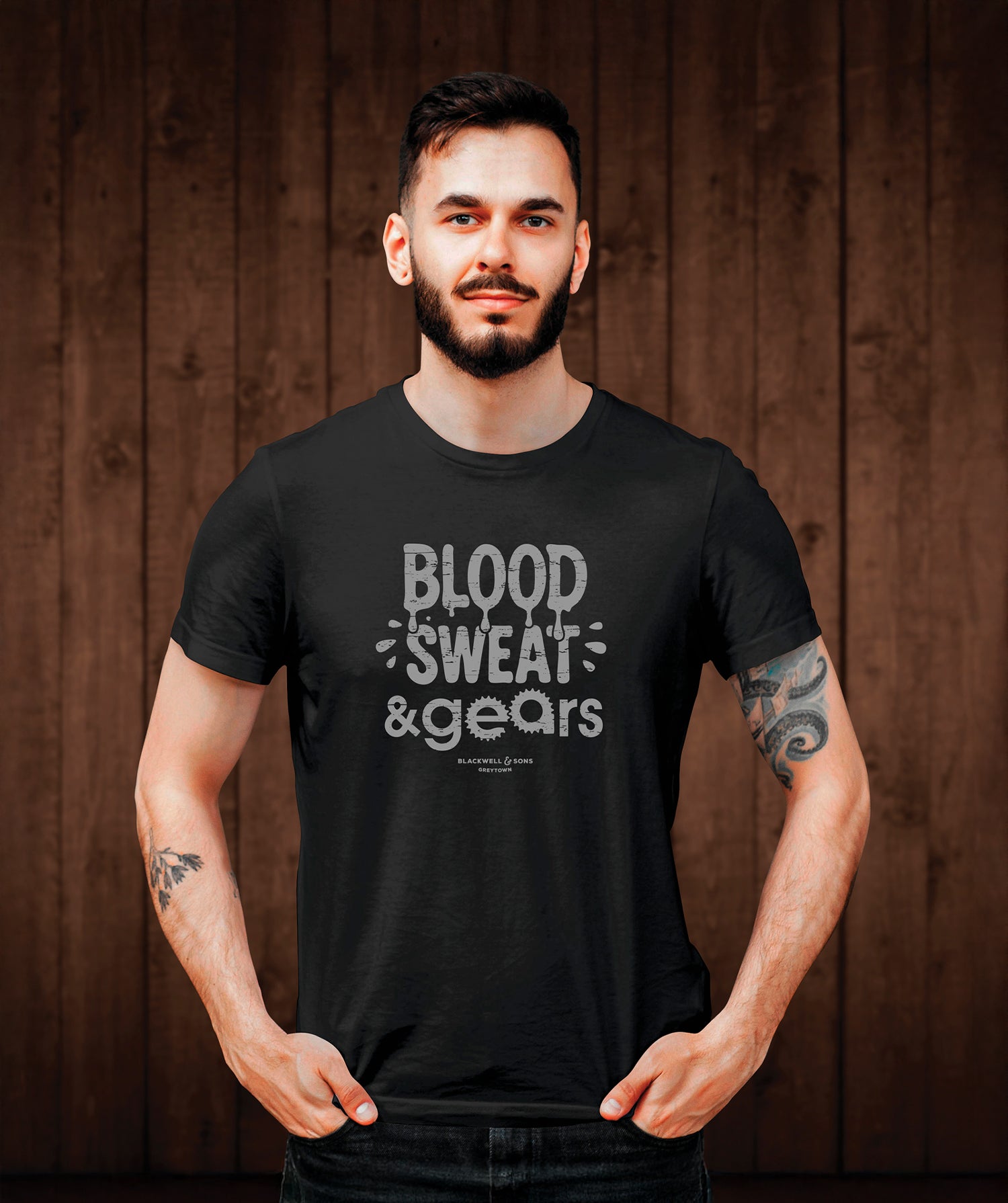 Blood, Sweat & Gears Tee Shirt