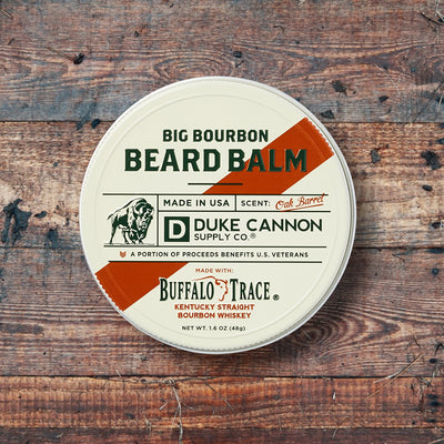 Duke Cannon Buffalo Trace Big Bourbon Beard Balm - Oak Barrel