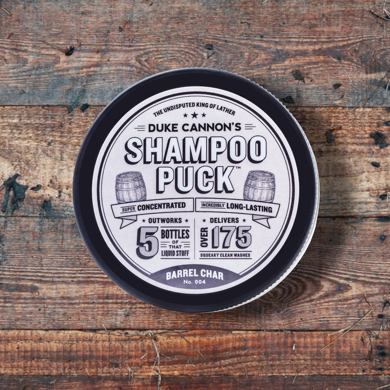 Duke Cannon Shampoo Puck - Barrel Char No. 004
