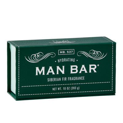 Man Bar Hydrating Soap 10 oz - Siberian Fir