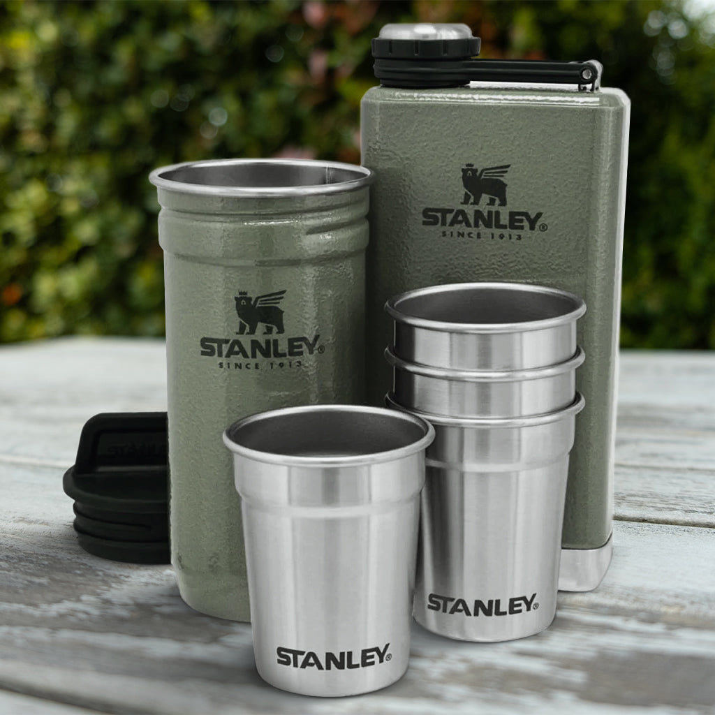 Stanley Adventure Shot Glass + Flask Set – Blackwell & Sons