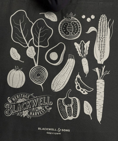 Blackwell Heritage Harvest Tote Bag - Cream on Coal