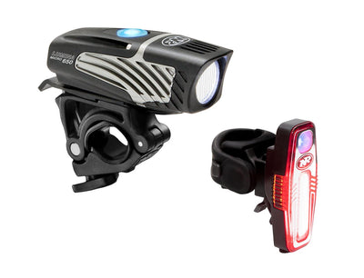 Lumina 650 Lumens Rechargeable Light Set - Front and Tail Lights