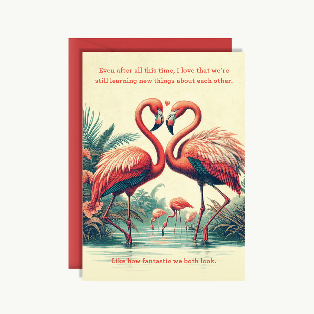 Happy Anniversary Card - Even after all this time, I love that we're...