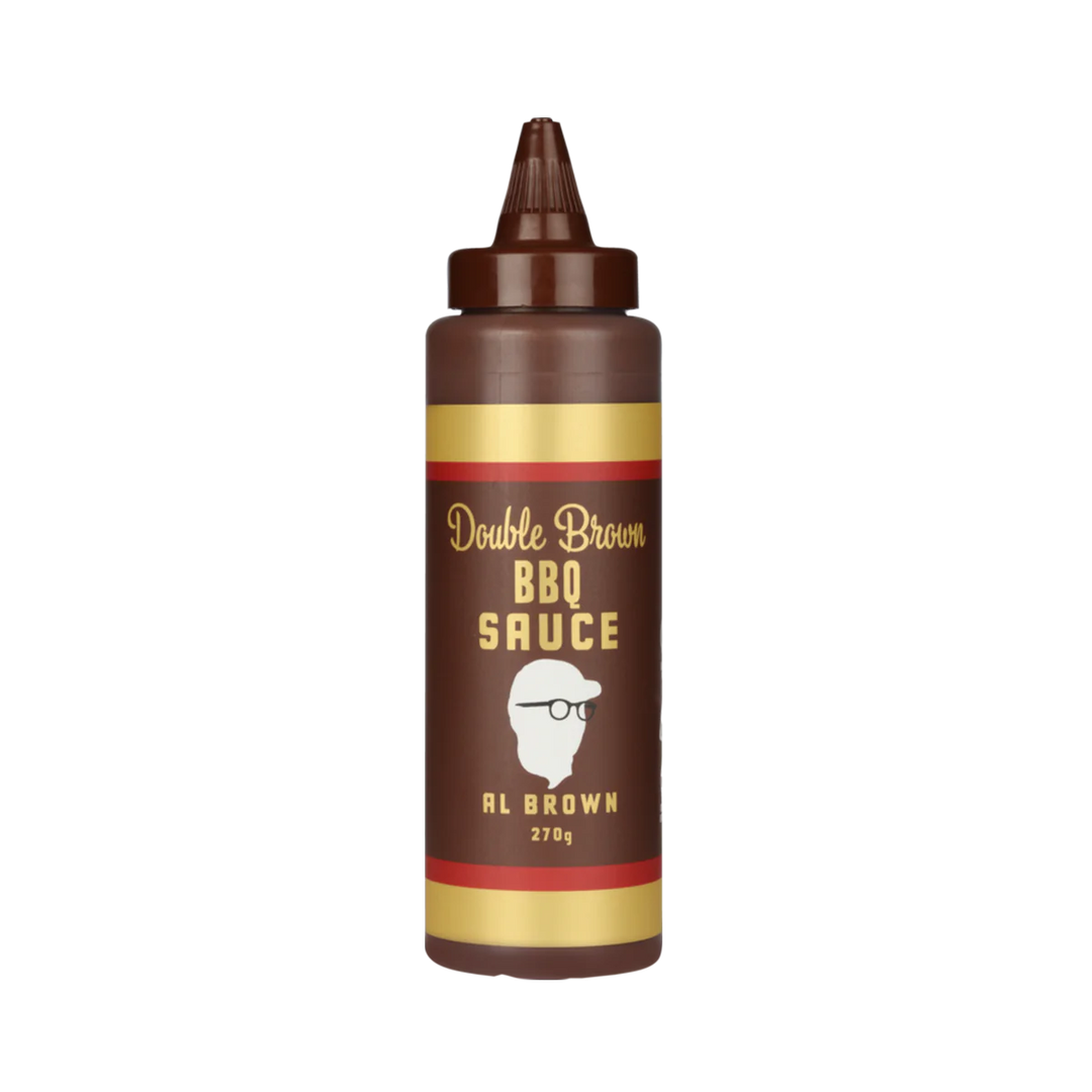 Al Brown Double Brown BBQ Sauce - 270g Bottle