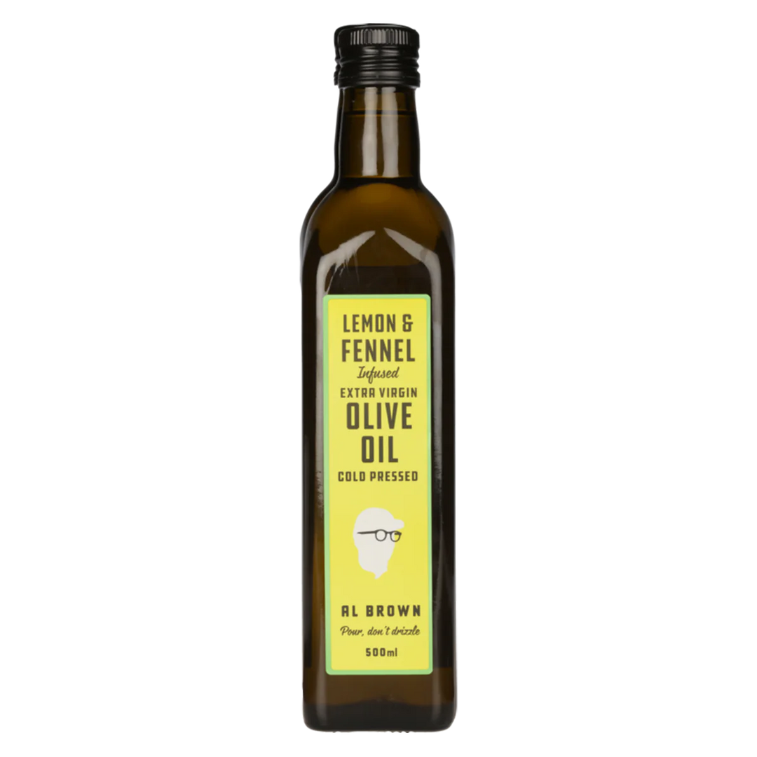 Al Brown Infused Olive Oil Lemon and Fennel - 500ml