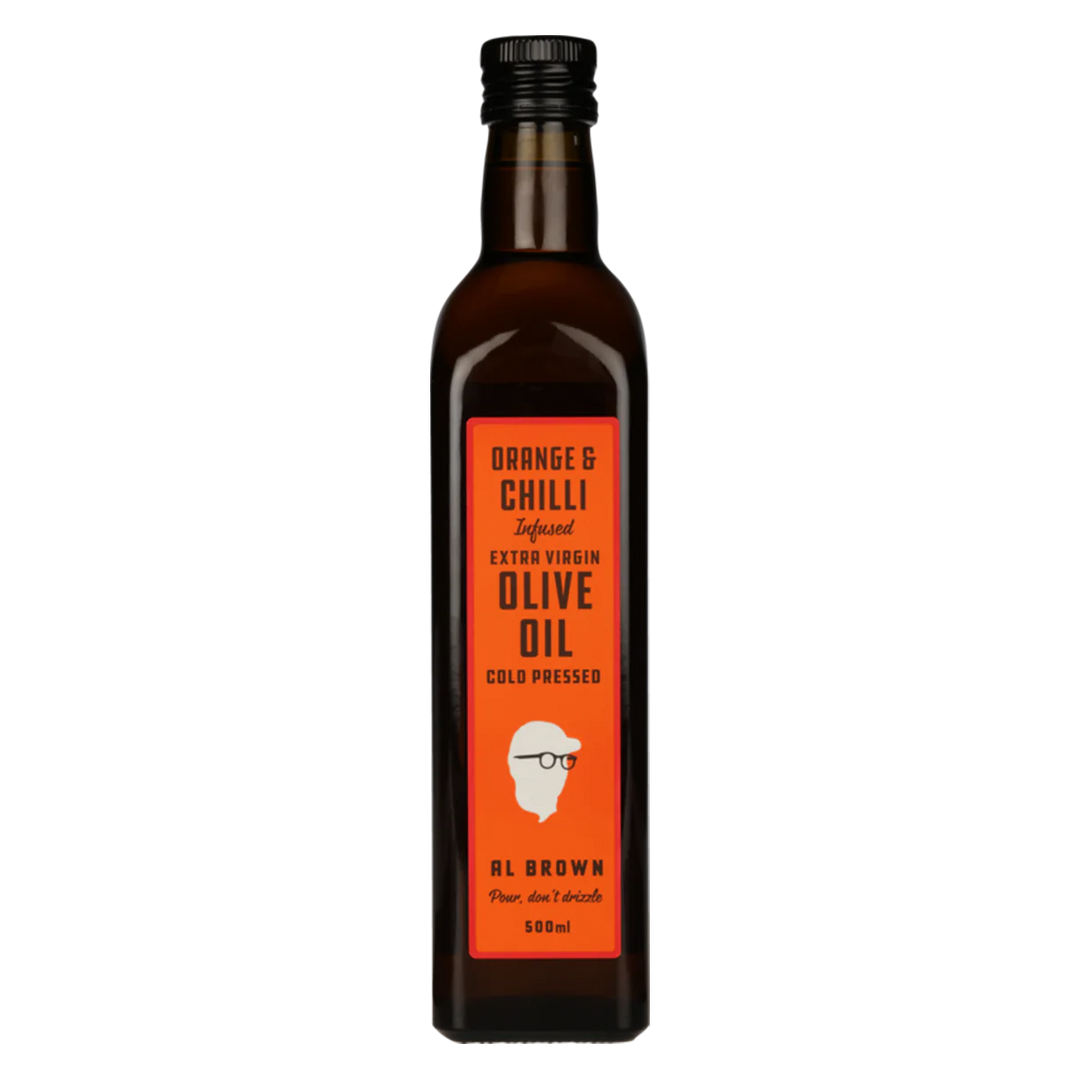 Al Brown Infused Olive Oil Orange and Chilli - 500ml