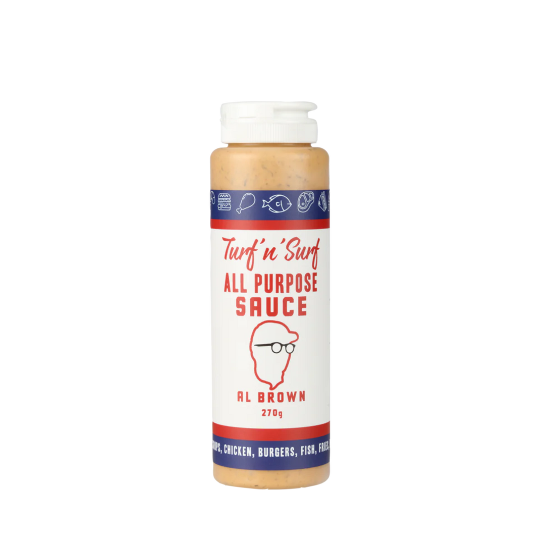 Al Brown Turf 'n' Surf All Purpose Sauce - 270g