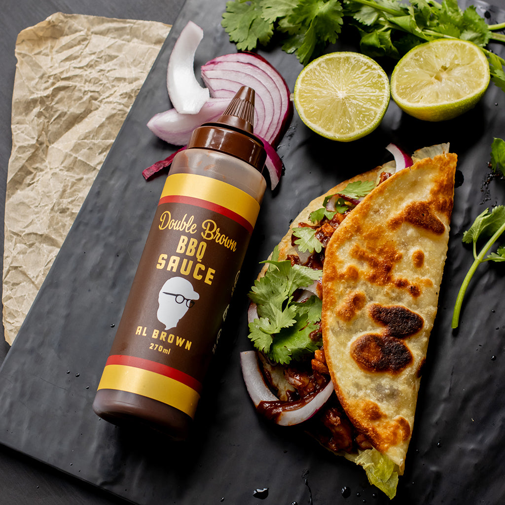 Al Brown Double Brown BBQ Sauce - 270g Bottle
