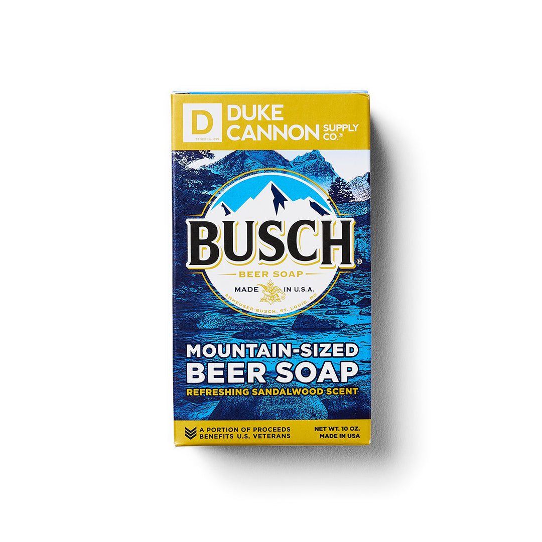 Duke Cannon Busch Beer Soap