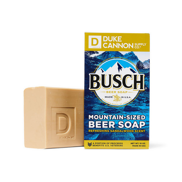 Duke Cannon Busch Beer Soap