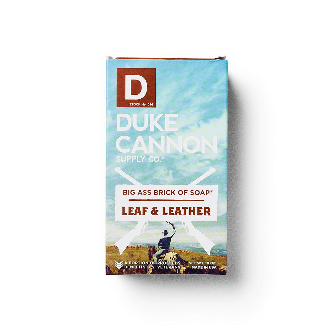 Duke Cannon Big Ass Brick of Soap - Leaf and Leather