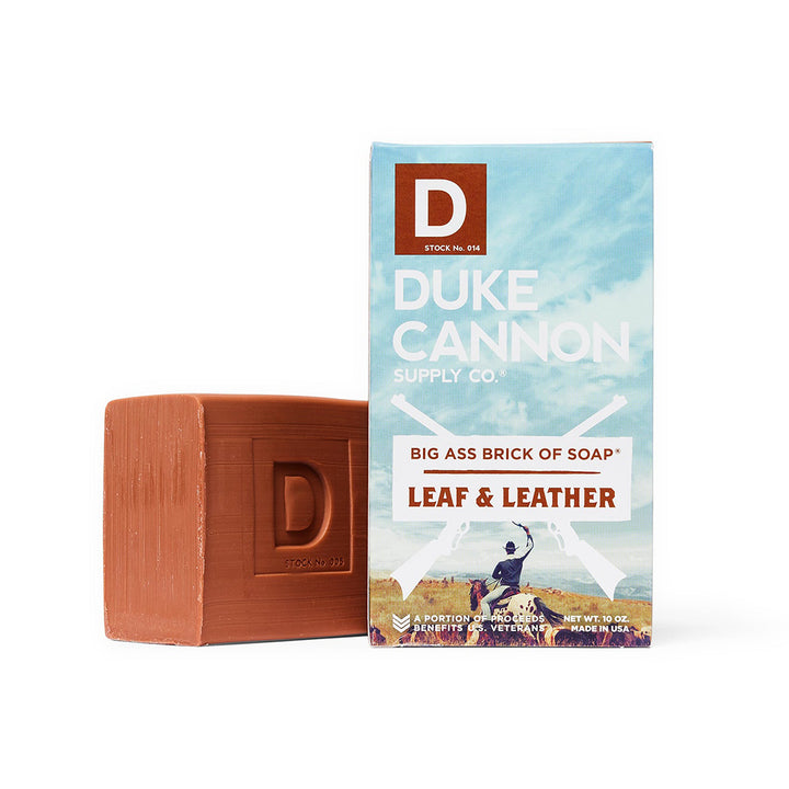 Duke Cannon Big Ass Brick of Soap - Leaf and Leather