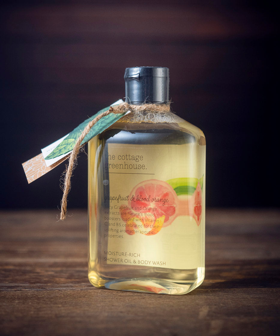 Cottage Greenhouse Body Wash - Grapefruit and Blood Orange 340ml