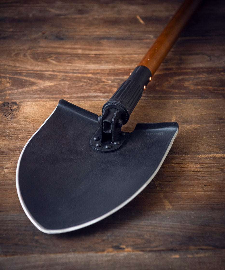 Barebones Folding Shovel with Sheath