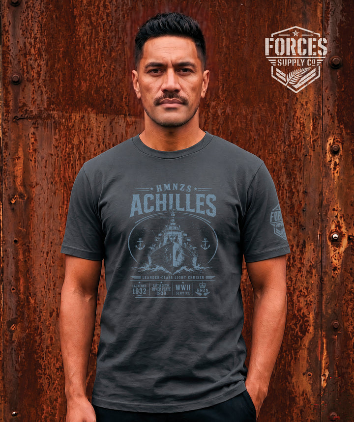 Achilles Tee Shirt- Blue