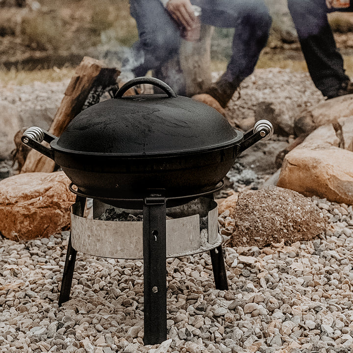 Barebones All-In-One Cast Iron Grill