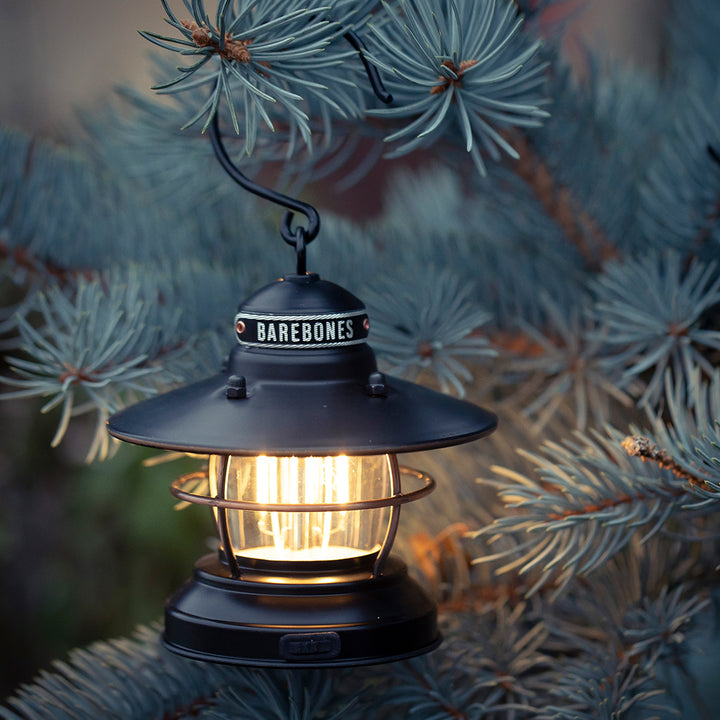 Barebones Edison Mini Lantern - Antique Bronze