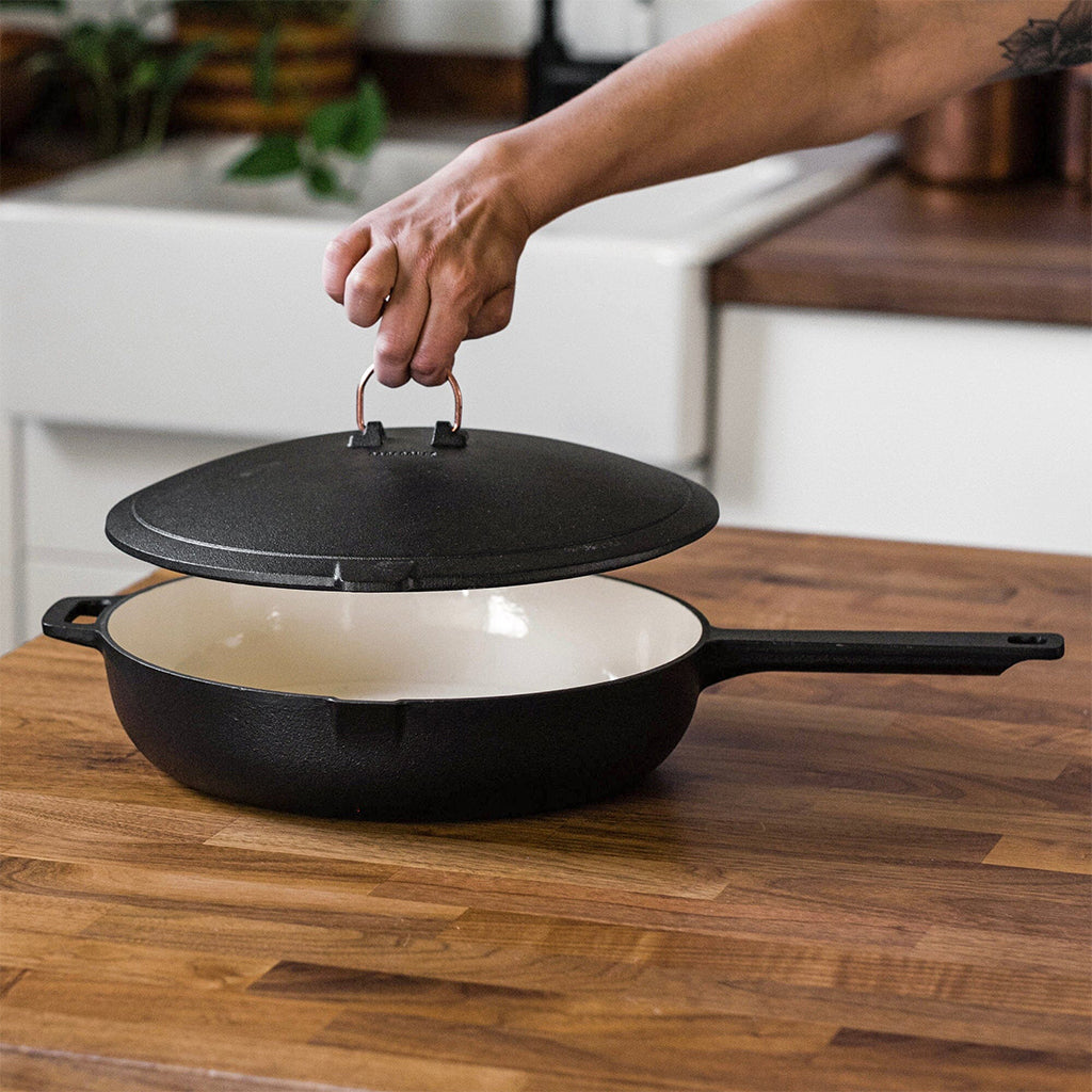 Barebones Skillet - 30cm / 12" (Vintage White)