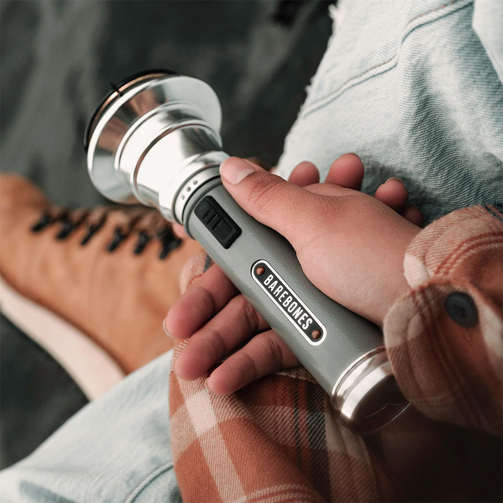 Barebones Vintage Flashlight - Slate Grey