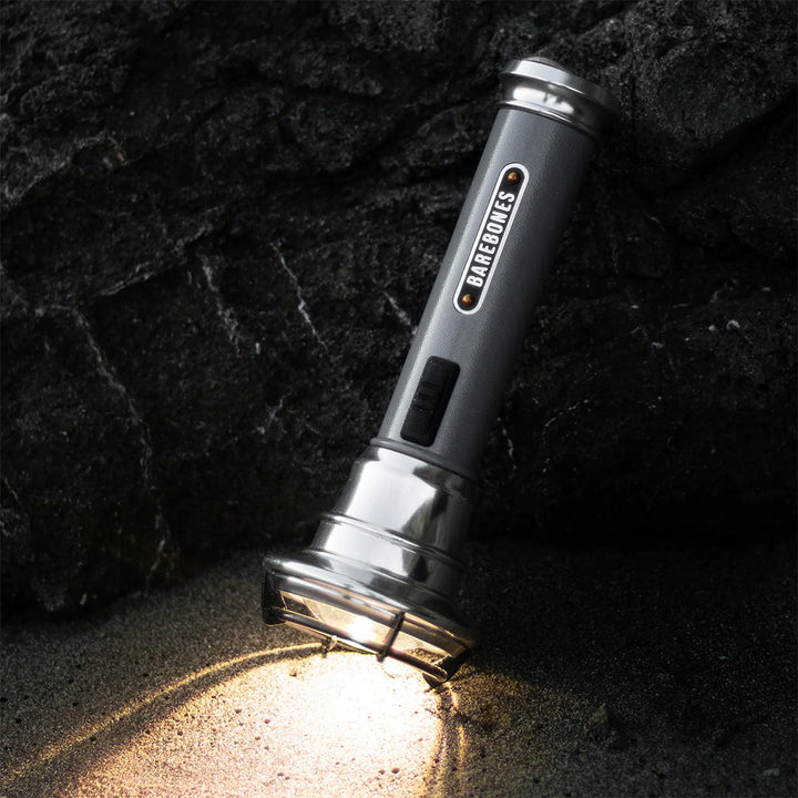 Barebones Vintage Flashlight - Slate Grey