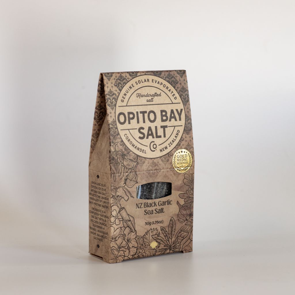 Black Garlic Sea Salt 50g