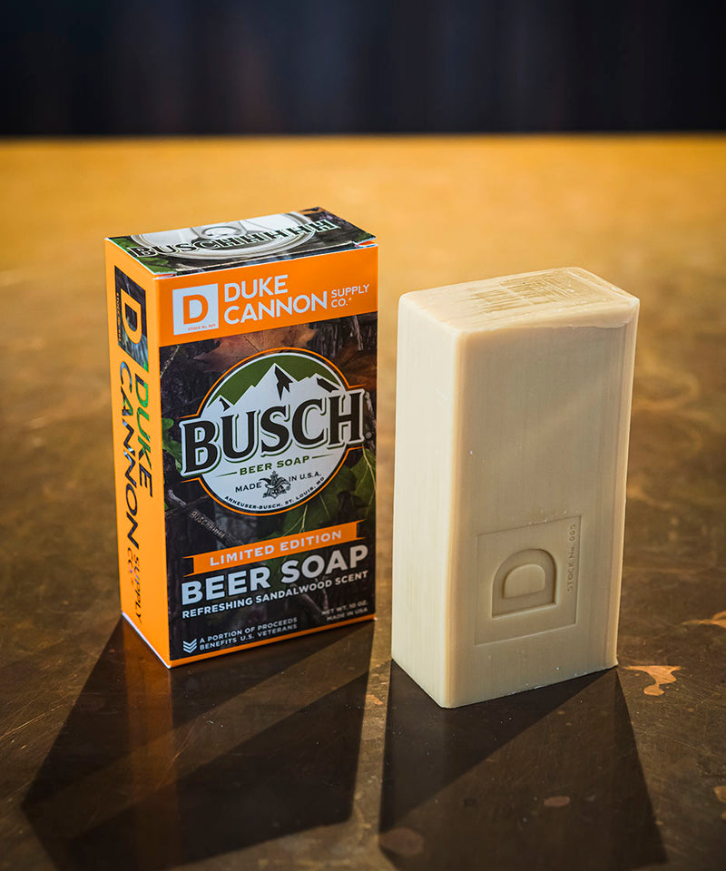 Duke Cannon Busch Limited Edition Beer Soap