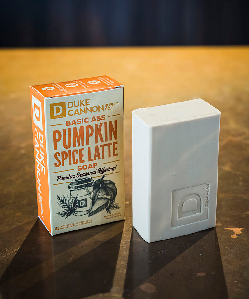 Duke Cannon Big Ass Pumpkin Spice Latte Soap