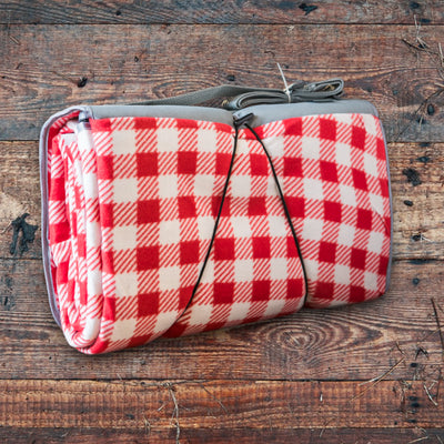 Blanket Tote XL - Red and White Gingham - 2m x 1.8m