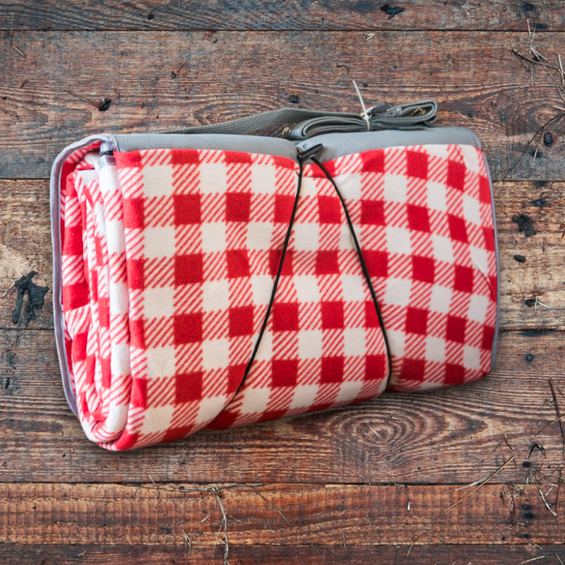 Blanket Tote XL - Red and White Gingham - 2m x 1.8m