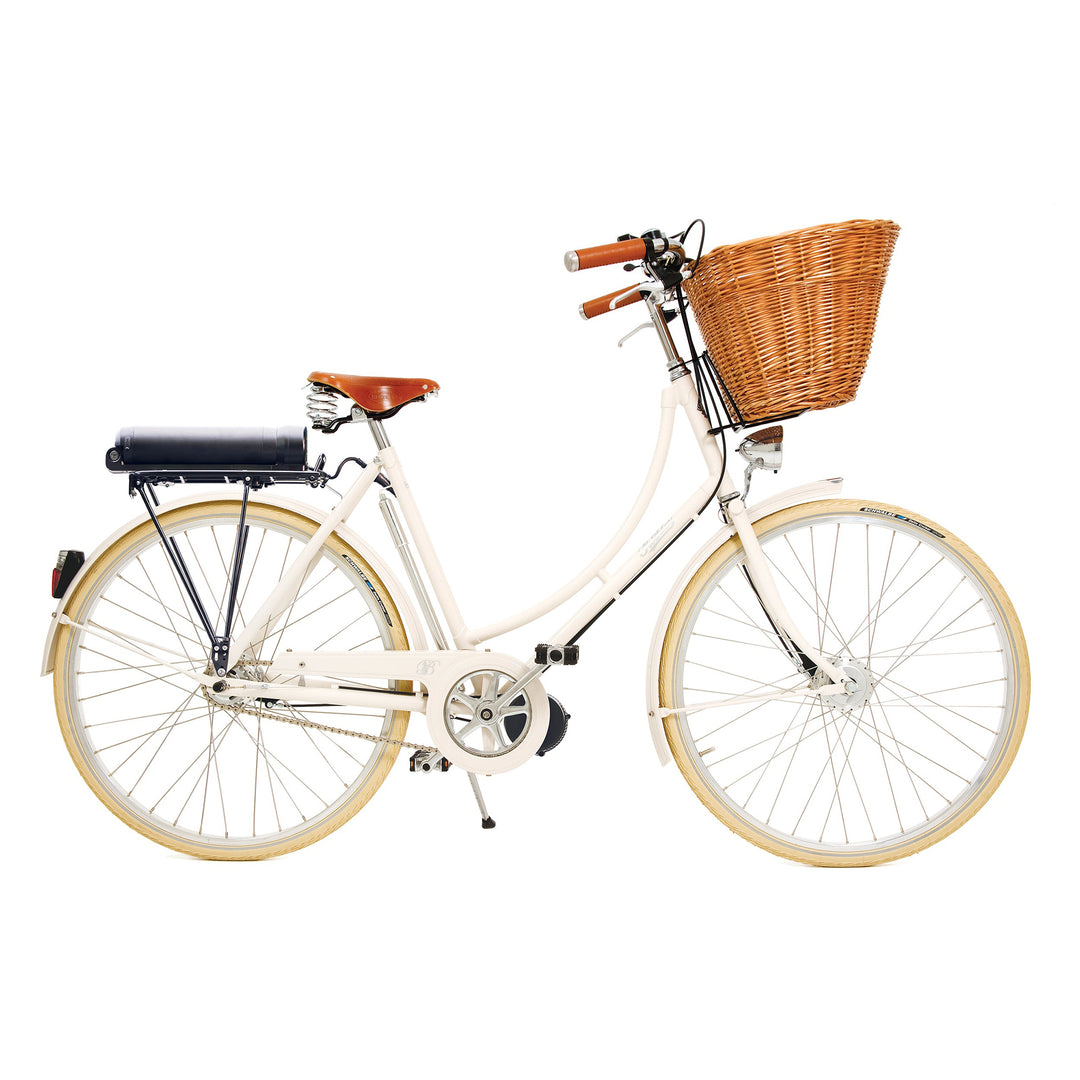 Pashley Britannia with Electric Assist - Old English White