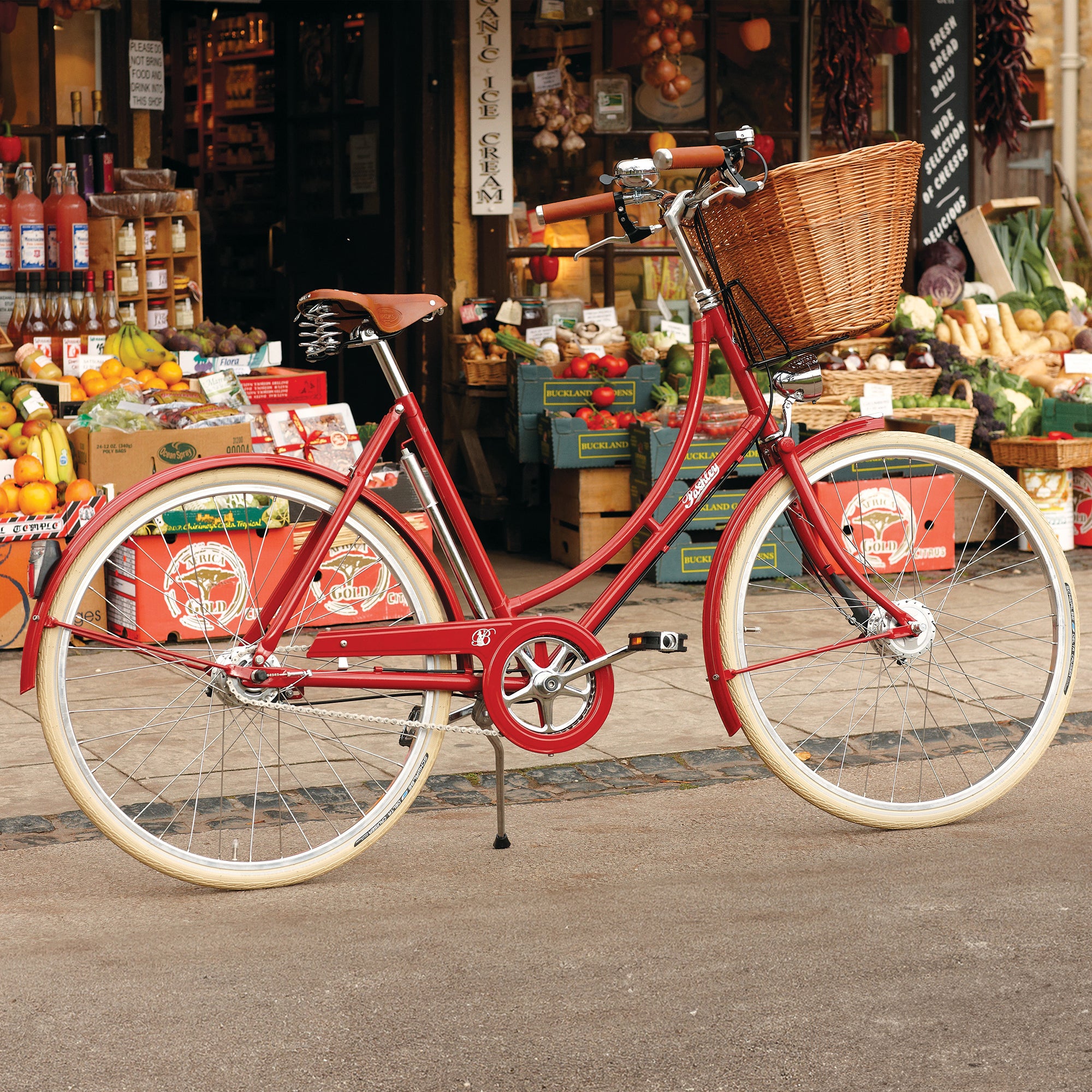 Pashley Britannia Royal Red 8 Speed Royal Red 17.5 inches