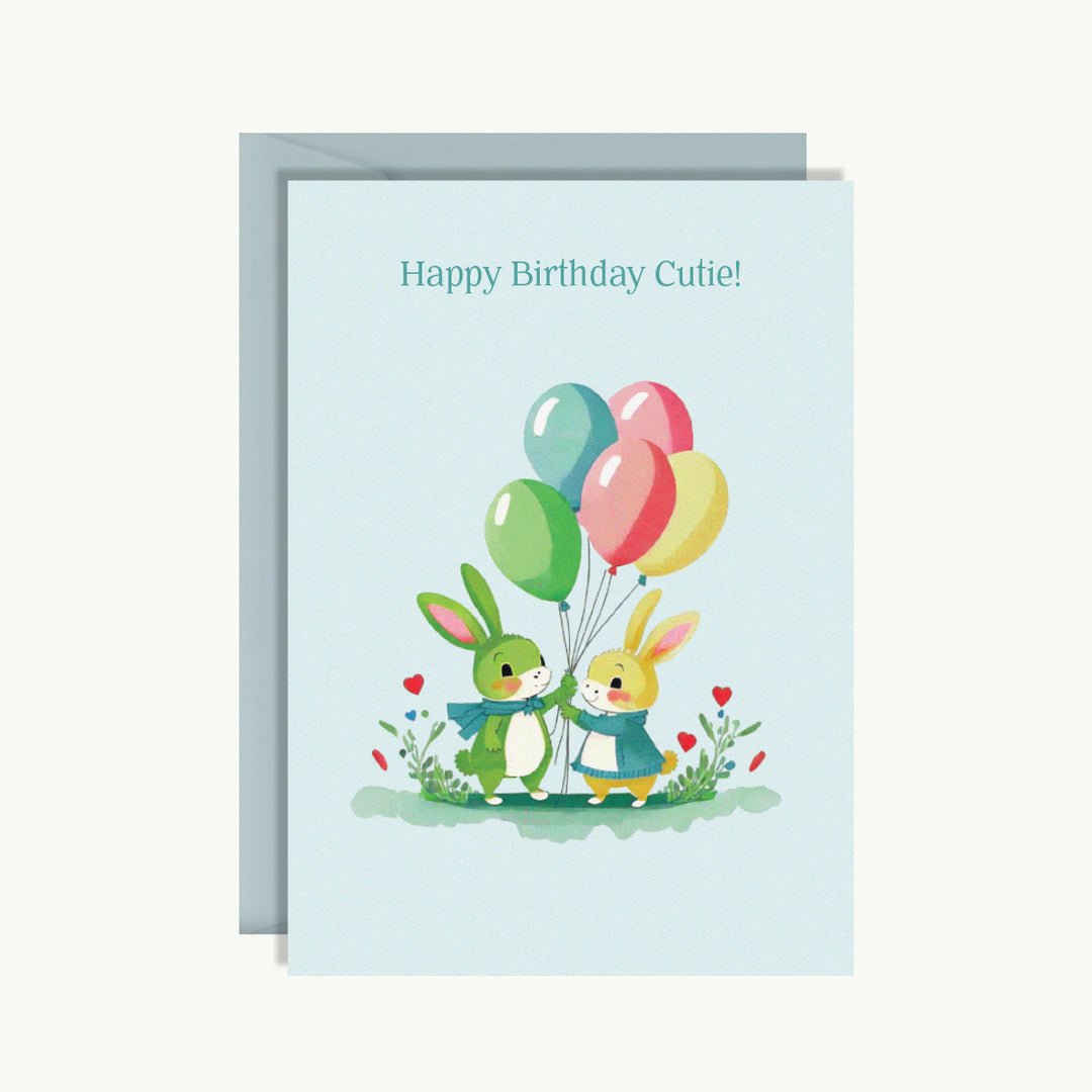 Happy Birthday Card - Happy birthday cutie