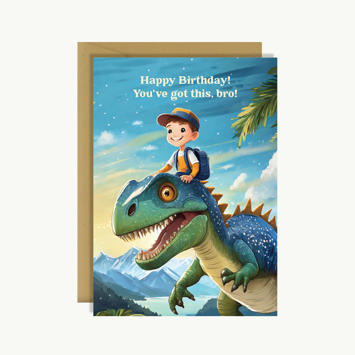 Happy Birthday Card - Happy birthday! You've got this, bro!