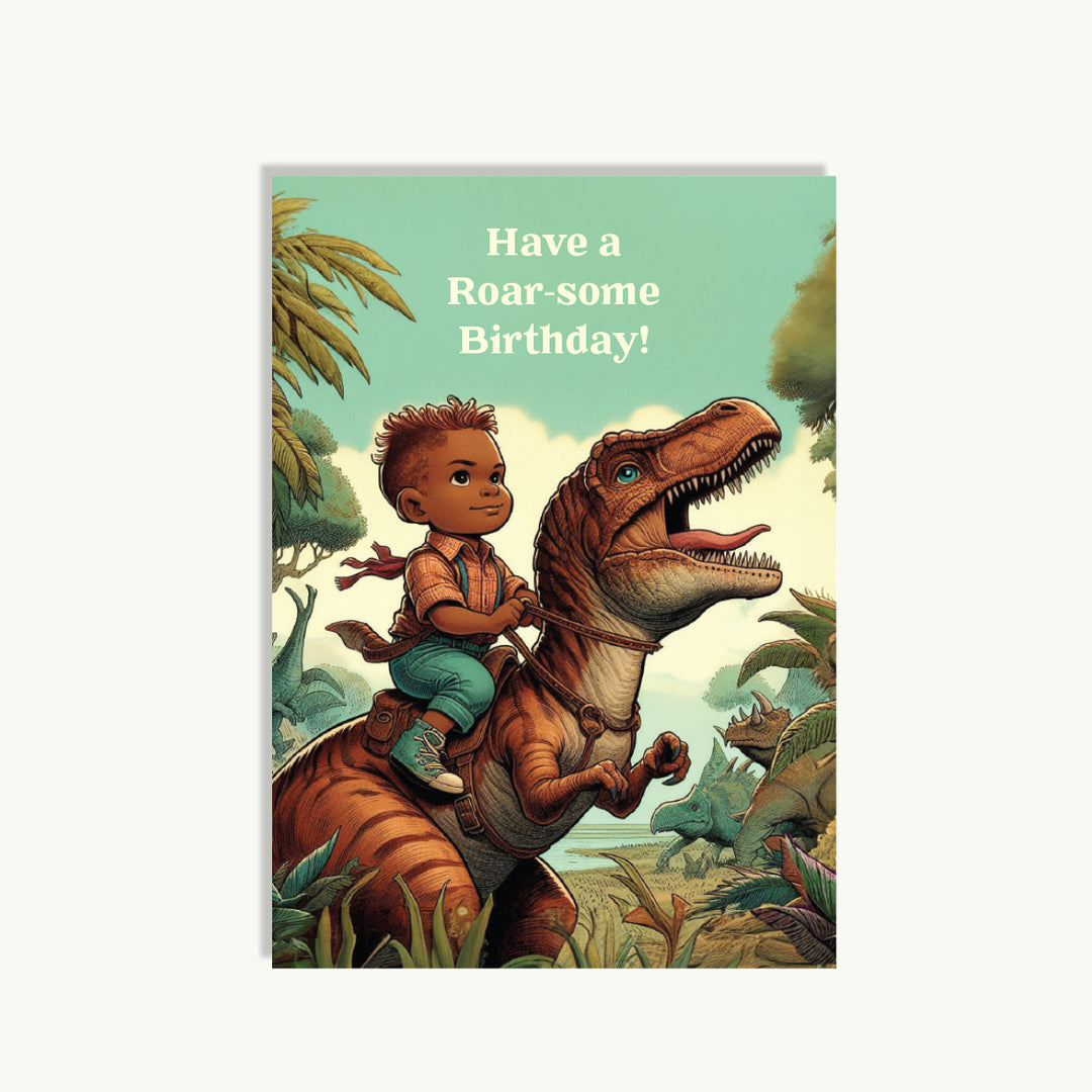 Happy Birthday Card - Have a roar-some birthday! 2
