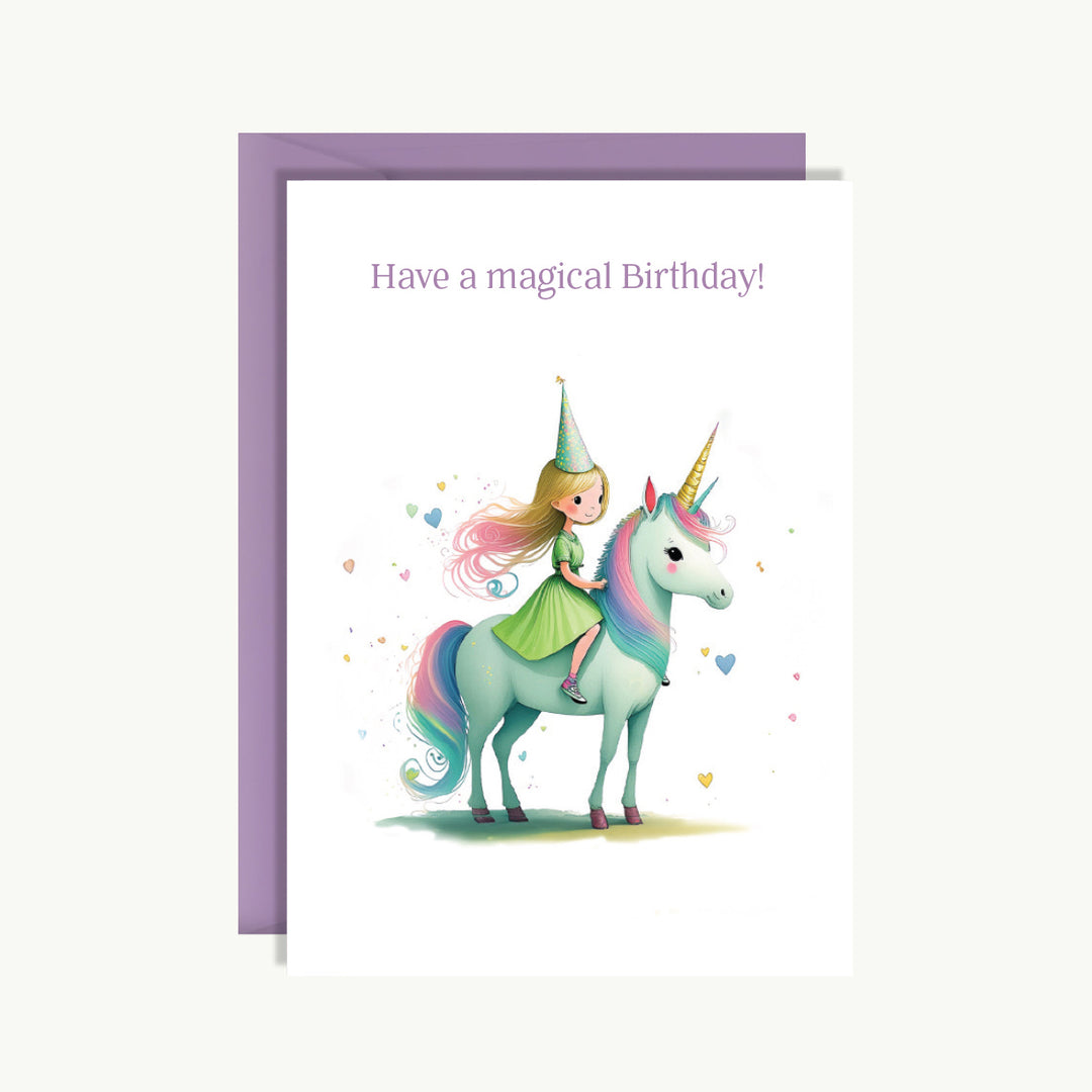 Happy Birthday Card - Have a magical birthday!