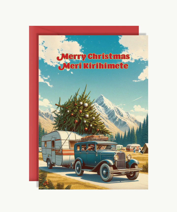 Christmas Card - Merry Christmas, Meri Kirihimete