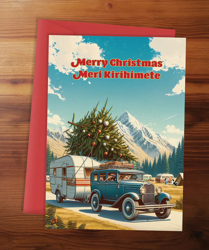 Christmas Card - Merry Christmas, Meri Kirihimete