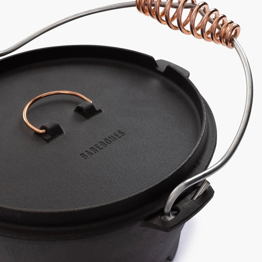 Barebones Polished Cast Iron Dutch Oven