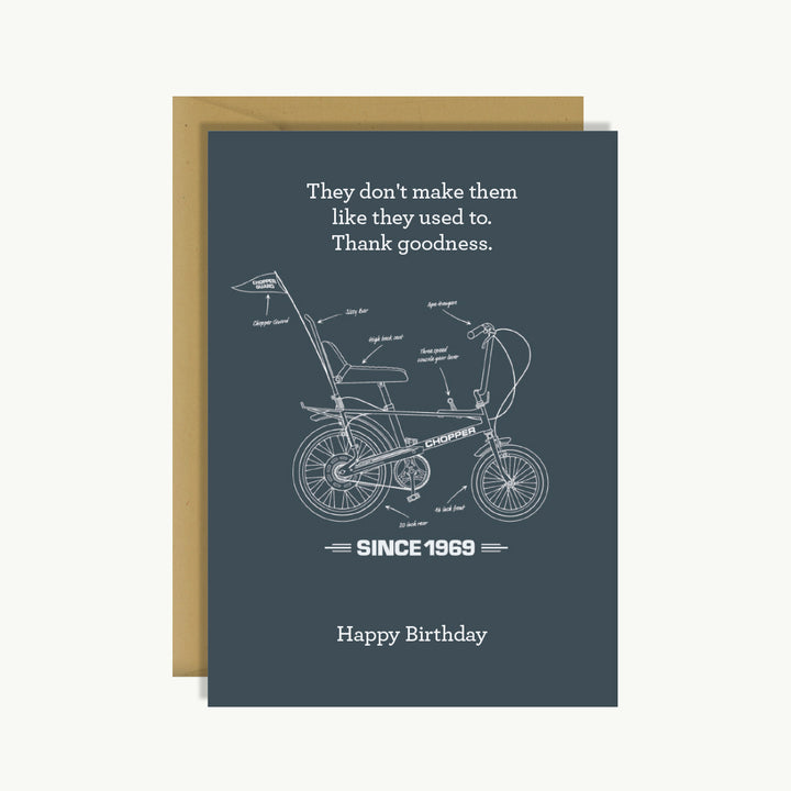 Happy Birthday Card - They don't make them like they used to