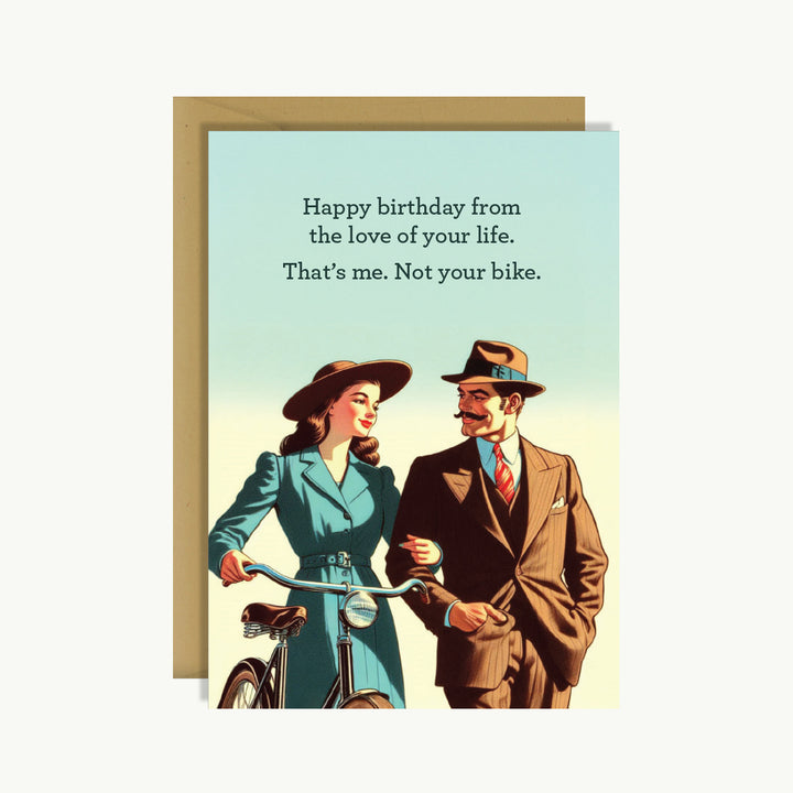 Happy Birthday Card - From the love of your life