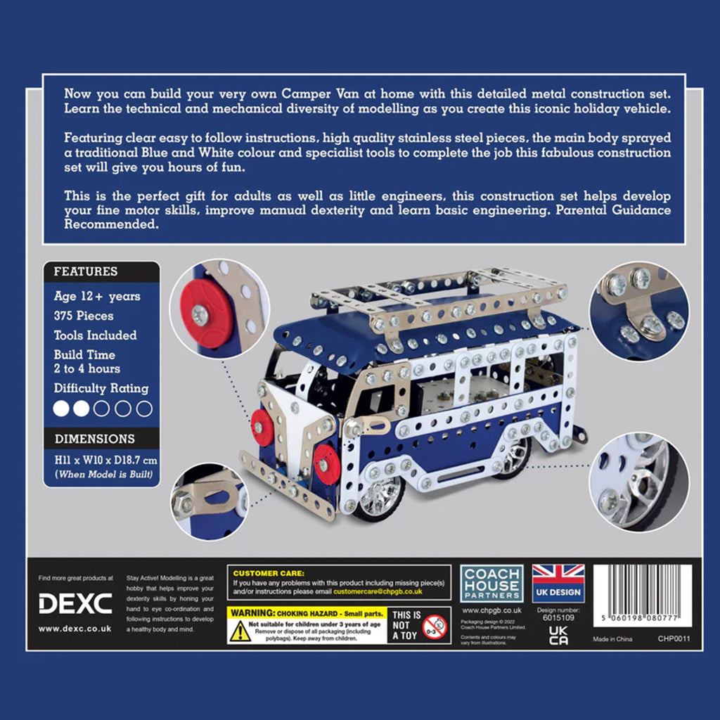 Camper Van Metal Construction Set