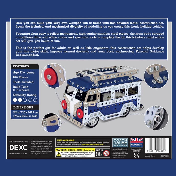 Camper Van Metal Construction Set