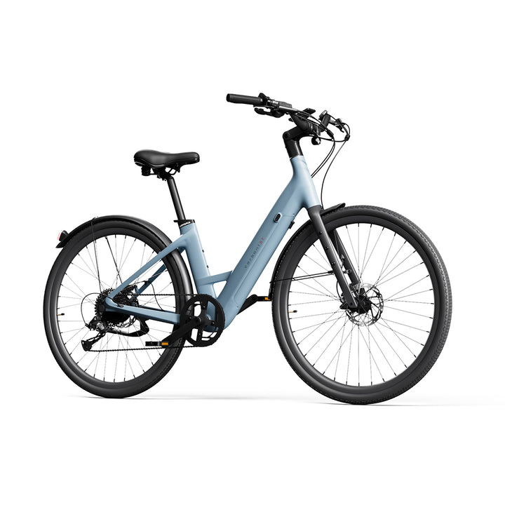 Carbon Classic Step Thru by Urtopia - Glacier Blue