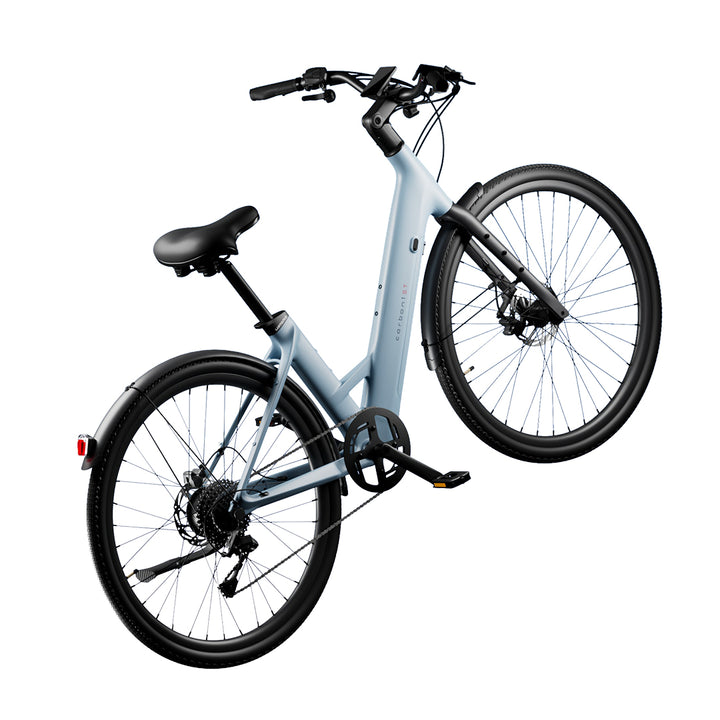 Carbon Classic Step Thru by Urtopia - Glacier Blue
