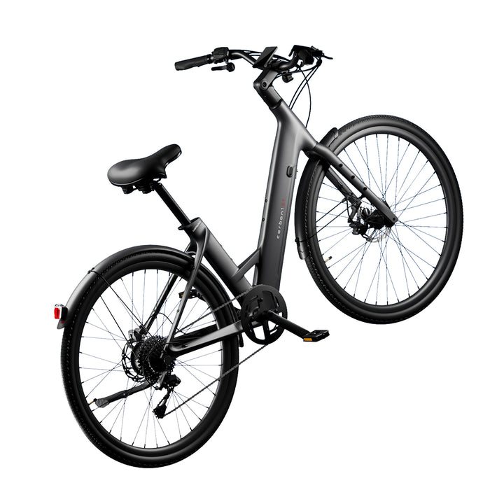 Carbon Classic Step Thru by Urtopia - Matt Black
