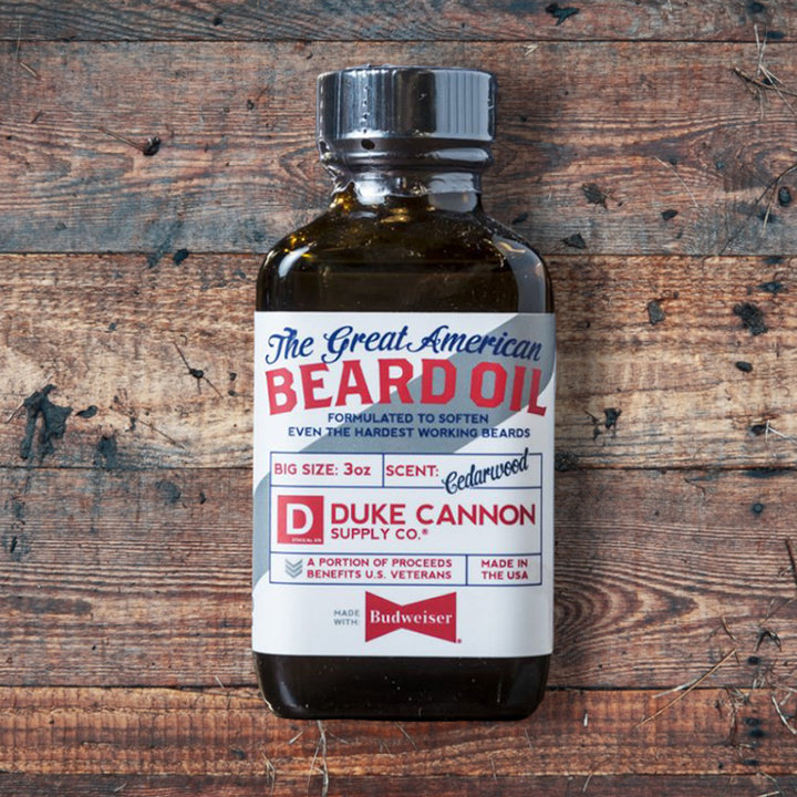 Duke Cannon Great American Beard Oil